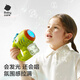 
babycare small dinosaur bubble machine children's handheld electric internet celebrity toy baby blow bubble water boy and girl - pulse orange