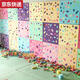 Ouy zone d'angle de mur de mur de paroi jumelage des blocs de construction de maternelle