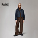 Rains short jacket men and women windproof hooded water-repellent jacket Lohja Short Jacket/15780 Navy Blue XS 160/84A (large size)
