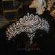 
Kawamori elegant and gorgeous European and American retro bride crown wedding wedding dress crown styling and makeup headdress stage birthday hair accessories retro zircon pendant crown YLD-096