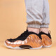 Nike Golffoamposite One Copper Spray Retro Basketball Shoes FZ9902-001 Hombres 40