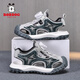 
Babudou boys and girls rotate buttons toe sandals in summer new beach shoes breathable boys lightweight children's shoes blue K983 36 size 23.1cm