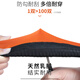 ZULY Japanese Rain Shoe Cover Waterproof Anti-Slip Shoe Cover Wear-resistant Thickened Rain Boots Wear-resistant Latex Rain Shoes Must-have for rainy days [Shanye Orange] 1 pair of waterproof storage bags L (suitable for 38-40)