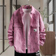 Veste en jean gtyuwvg pour garçons 2025 printemps et automne de la chemise adolescente nouveau style junior et lycée de mode masculine Top 16819 Black Letters XL (115-130jin [Jin est égal à environ 0,5 kg]))