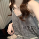 另约睡衣女款夏季吊带格子花边2025新款性感带胸垫高级感家居服两件套 T1502 吊带格子 2XL