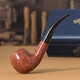 沙芬（SAVINELLI）送礼优选沙芬旗舰店珍藏一点金男士石楠木手工烟斗P335苹果626 珍藏一点金677斗型-3MM无滤芯