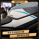 NIGHT CAT is suitable for spring breeze 675NK fuel tank stickers modified motorcycle fish bone stickers anti-slip stickers oil tank protection side stickers accessories 675NK white and blue complete set of fuel tank stickers in total five pieces