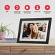 Almighty Vision pre-installed Frameo 10.1-inch WIFI digital cloud photo frame electronic photo album popular popular e-commerce smart FrameoAPP black-European regulations 32G