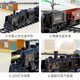 Simulación de la vía del tren eléctrico para niños Simulación del juguete Tren a vapor de vapor Internet Celebrity Boy 3-6 años 5 Birthday Gift Control remoto Básico de tamaño mediano Frente de tamaño mediano + 3 autos Versión normal Súper Long Track + Escena + Electrice Electric