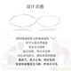 QUAMER老凤凰金店款9999莫比乌斯环纯银手镯女情侣一对小众实心手链男 女款s999足银9克+玫瑰礼盒证书