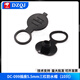 DC-099DC power socket 5.5x2.1/2.5mm3.5*1.35 high current DC099 metal charging female base DC-099 socket 5.5mm three-bar waterproof cap (10 pieces)