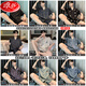 LangSha 2025 new pajamas men's summer ice silk short-sleeved shorts thin boys spring and autumn teenagers home clothing set Ice silk G723 M (suggested height 165 and weight 90-1