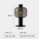 OUOETY SEBSIDE LAMPE DÉCORATIVE LUMBRE LUXEUR LAMPE NORDIQUE MODIQUE MODIQUE VIE SIGNE SOIX SOIX CHAMBRE MODEAU haut de gamme Lampe de chambre M1011 Interrupteur de bouton de style en verre à quatre sections