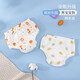 Baby Wickelbeutel-Toilettentraining Hose atmungsaktiv und leckdestes reines Baumwollwäsche-Windel-Waschfutter Sommer-Dünnstil atmungsaktiv und anti-Seite-Leckscount Green Forest Herren Stil 2 Packs 100 Größen (24-36jin [Jin gleich 0,5 kg]))