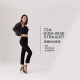 Levi's [Same Model in Shopping Mall] Levi's 25 summer new women's 724 high waist slim straight jeans 18883 Black 24 (30)