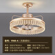 Opple Light Luxury Crystal Restaurant Chandelier 2024 Новый обеденный стол