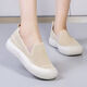 Belle-Ta series brand summer net shoes for women hollow breathable casual shoes soft sole non-slip one foot lazy mother shoes Laobei Wenzhou women's shoes - black 40