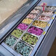 妙言冰淇淋展示柜gelato雪糕柜冰激淋柜厚切炒酸奶风冷无霜商用冷冻柜糖葫芦柜意式冰淇淋展示柜 14盒红白/黑白1390*1108*1350MM