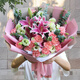 Xinyi New Year's Eve flower express rose carnation bouquets as gifts for mothers and elders. Nationwide flower delivery in the same city. 19 carnations and lilies mixed bouquets.