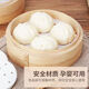 Kashiwashio Steamed Bun Steamer Paper High Temperature Resistant Disposable Household Double-sided Silicone Oil Round Baking Special 100 Sheets Steamer Paper Household Pack Small 3 inches (7.6cm)