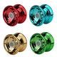 Timini internet celebrity yoyo children's glowing yoyo yoyo live sleep automatic roving boy uu ball introduction beginner alloy yoyo [blue] 1
