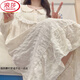 Langsha Nachthemd (Langsha) Nachthemd für Frauen Frühling und Herbst Dünn 2025 New Princess Style Sweet Solid Rock Winter Winter Langarmed Pyjamas Home Clothes Jdx-Long-Ärmeln Nachthemd 6216-1