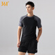 361 swimming trunks men's anti-embarrassing swimsuit suit swimsuit fake two-piece large-size flat-corner beach pants hot spring swimming equipment