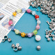 OSRO ancient silver spacer beads mixed style 30 pcs homemade bracelet necklace jewelry accessories diy beaded spacer spacers loose beads random mixed style about 30 pcs/pack