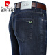Pierre Cardin Brand Summer Thin Men's Xinjiang Cotton Jeans Straight Stretch Pantals Men Men d'âge moyen à taille haute pantalon 3890 Modèles Modèles Bleu Moyenne Summer Fends Domestic Sales Exportation vers les ventes domestiques 29 tailles Circonférence 2 pieds 2 Exportation de marque de vente domestique vers les ventes intérieures