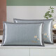 Casaroti summer ice silk pillow case one pair of high-end household mat cool pillow core case 4874cm washable ice vine 679-5 dots [Pair of pillow case] one pair 74cm * 48cm