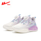 
Huili girls' sneakers spring and summer children's shoes casual mesh breathable boys' running shoes 1381 purple 35