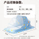 Gasgoo Baby Mosquito Net Foldable Baby Mosquito Net Cover Bed Anti-fall Mosquito Net Blackout Model Free of Installation Baby Mosquito Net