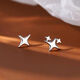 Meipai ear piercing and silver earrings for women kt cat earrings kitty kitty kitty design sense cute female student earrings SN9905 kt kitten [one pair]
