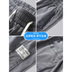 
Tami Yitiansi jeans men's summer light and thin style 2025 Spring and Autumn Fashion Brand Straight Loose Ice Silk Wide-Legging Casual Trousers 1048=Dark Gray + Light Blue L (Suggested weight 116-135 Jin[Jin equals 0.5 kg])