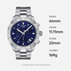 Tissot (TISSOT) watch PR100 series men's watch Swiss quartz men's steel belt watch business watch birthday gift