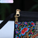 Henglan ethnic style embroidered clutch bag embroidered small bag Chinese style mobile phone bag coin purse fashionable red money flower