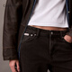 Calvin KleinJeans【复刻90系列】25春夏新款女士ck微弹直筒牛仔裤47B915G 846-牛仔黑灰 27