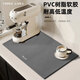 Tres vidas PE3899 Máquina de café Temperatura Temperatura superior Cubierta protectora Grado alimento Silicona Aislamiento Anti-Scratch Almohadilla de almacenamiento de máquina de café 40*35 cm Cenizas Antibacterias Antibacterias
