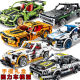 LEGO Racing Series Mechanical Assembly Blocks para niños Huili Supercar Toys Children COT
