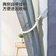 
Jingxun summer mosquito-proof door curtains, King Kong mesh, magnetic Velcro, hole-free screen door, fly-proof mesh, gray 90*200