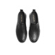 Red Dragonfly Left Month Lollow Lolow Leather Shoes 2025 Summer One-Pick Business Casual Shoes Men's WTA150511L Black Hollow 38