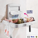 Chuangjingyixuan third bathroom baby care table mother and baby room baby diaper changing bed multi-functional foldable wall-mounted seat A3 enlarged for comfort - nursing table (not including ticket)