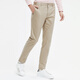 Seven Wolf [Cleft and Cleft] Casual Pants for Men Straight Comfortable and Stretch Casual Business Fashion Men's Long Pants Men's Pants 701 (Khaki) 33