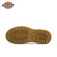 Dickies Herren Arbeitsschuhe Herren niedrig vielseitig trendy atmungsaktiven britischen Stil lässigen Lederschuhen Herren gelb Brown 42