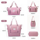 Baicaoyuan travel bag large capacity expanded business trips for men and women tote bags, luggage gym bags, trolley boxes for production and storage