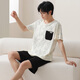 Langsha (Langsha) Couple pyjamas Summer Sexy Sexe Sous-nevel sans manches Pyjamas pour femmes Vêtements à domicile Summer Min Men's Costume QH9902 SOSTEND