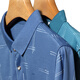 Känguru Langarm T-Shirt Herren 2025 Sommer Neues Lteel-T-Shirt mittleren Alters im mittleren Alter Lose großer Top dünner BG753 Blue Wave 4xl