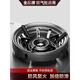 SUPOR universal gas stove windshield, extra thick gas stove energy-concentrating ring, anti-slip bracket, universal energy-saving ring, fire-concentrating hood to block wind, extra-thick enamel windproof cover - black, fire-concentrating anti-slip/99% universal style