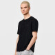 VJC [mismo estilo para el mostrador] 2025 NUEVA CAMISA DE POLO DE MODA CONTRAST MOMEN MENTRA MENTRA CAMBITOR B25BA1048 NEGRO L /50