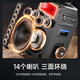 Xianke (SAST) Family KTV Audio Set Square Dance-Audio mit Displays Bildschirm Haushaltsliedauftrags-Maschinenverstärker All-In-Outdoor Karaoke Singen Volles Set-Geräte [heißes Produkt] 10-Zoll-Bass + 19-Zoll-Bildschirm + 500g